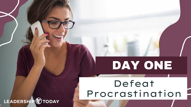 Defeat Procrastination Challenge - Day One