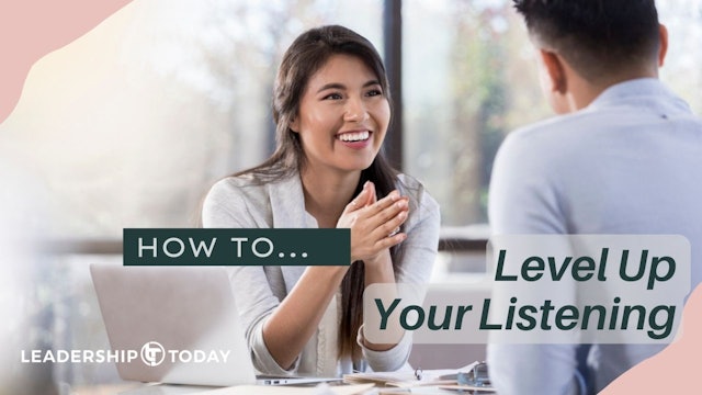 How To - Level Up Your Listening