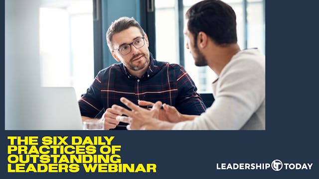 Webinar: The Six Daily Practices of O...