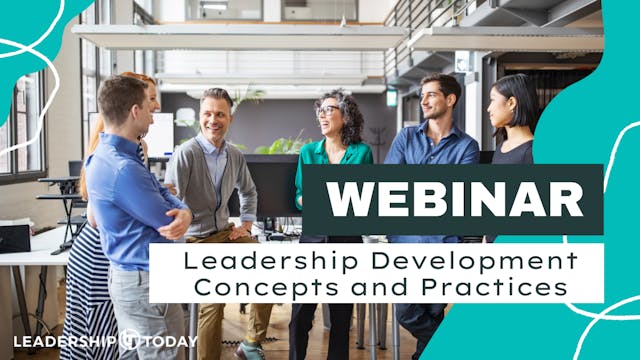 Webinar: Leadership Development Conce...