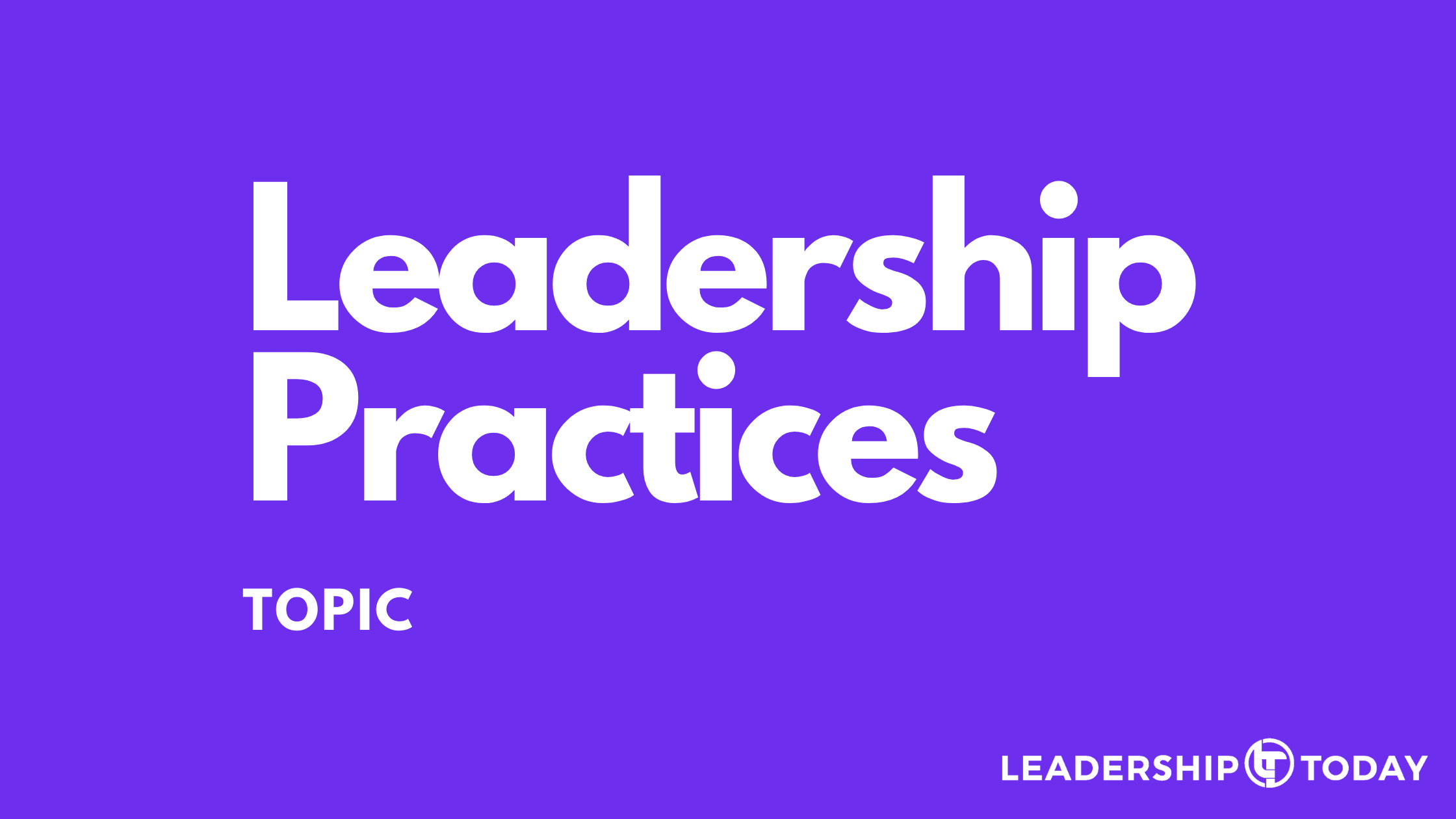 Leadership Practices