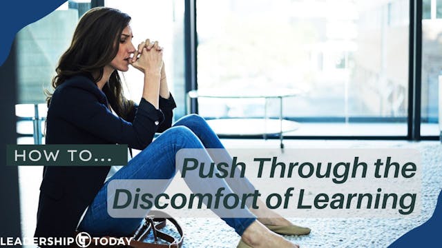 How To - Push Through the Discomfort ...