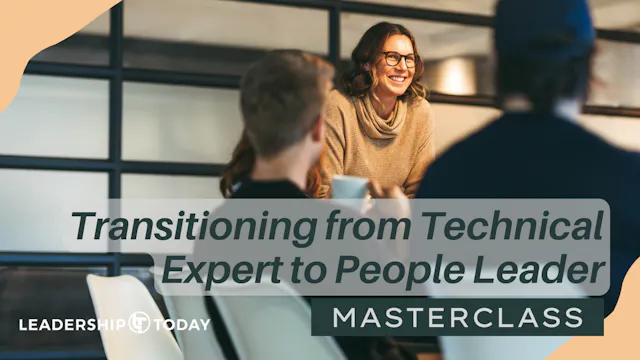 Masterclass - Transitioning from Tech...