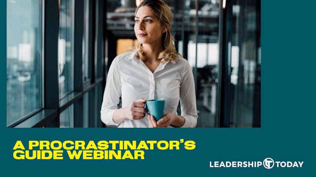 Webinar: A Procrastinator's Guide