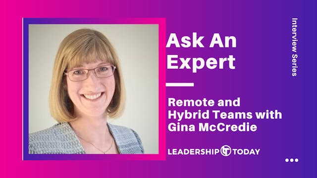 Gina McCredie - Remote and Hybrid Teams