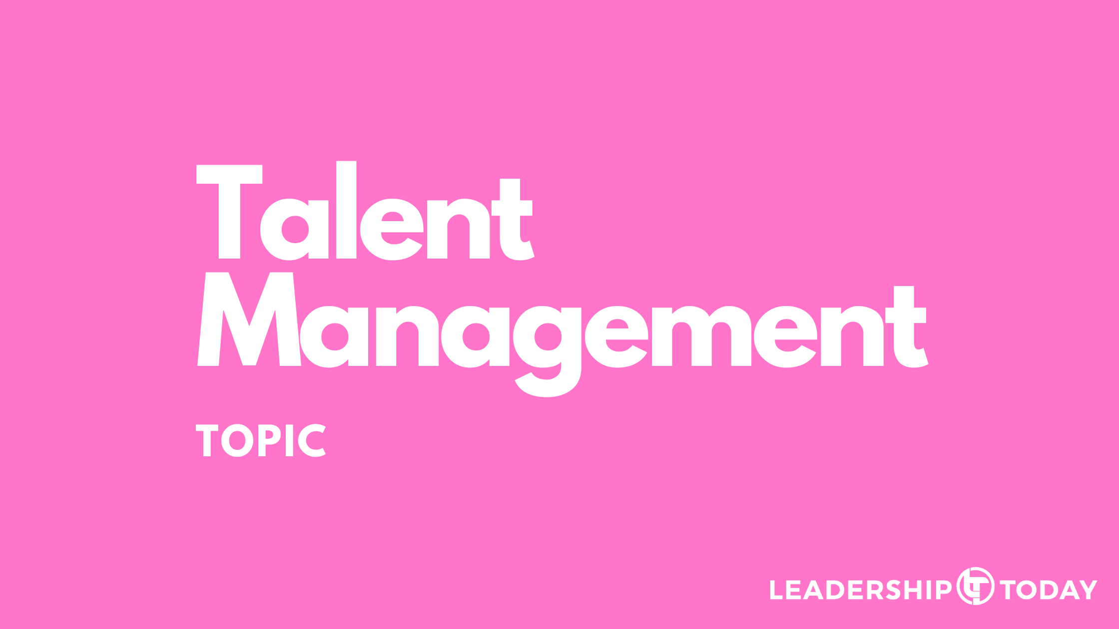 Talent Management
