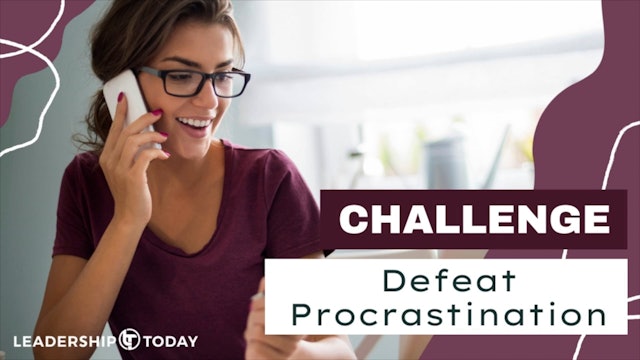 Defeat Procrastination Challenge Trailer