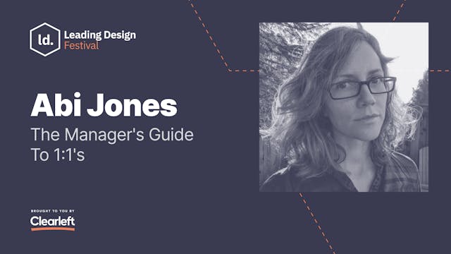 Abi Jones - The Manager's Guide To 1:1's