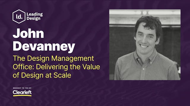 John Devanney - The Design Management...