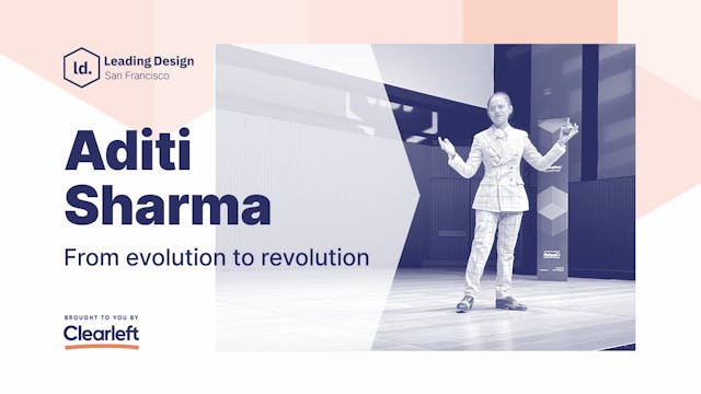 Aditi Sharma - From evolution to revo...