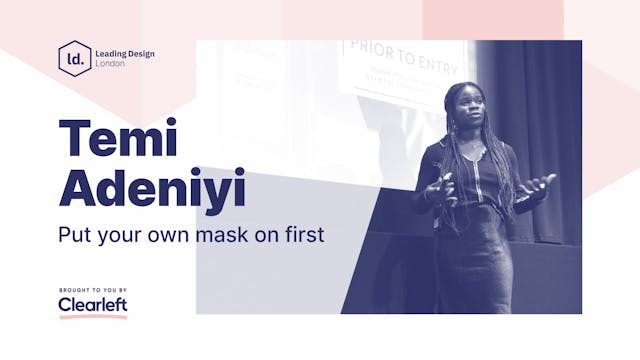 Temi Adeniyi - Put your own mask on f...