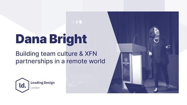 Dana Bright - Building team culture &...
