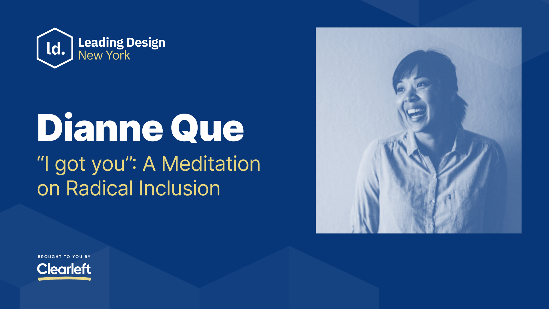 Diana Que - “I got you”: A Meditation on Radical Inclusion