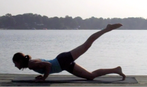 Mat Work on Water:  Triceps/Shoulder Focus