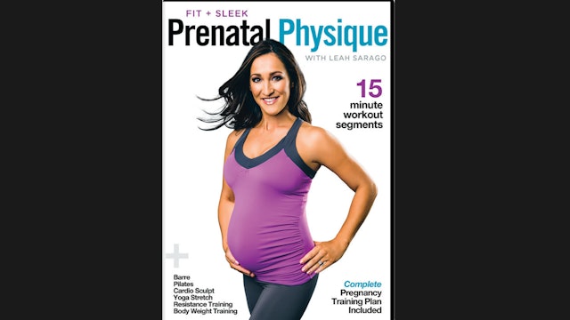 Fit and Sleek Prenatal Physique