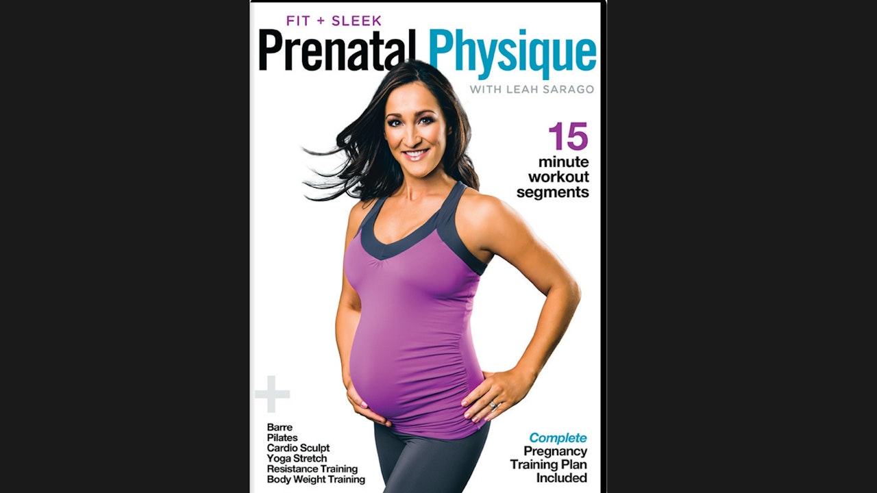 Fit and Sleek Prenatal Physique
