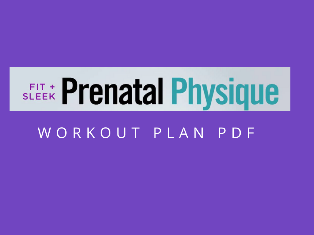 Prenatal Workout Plan