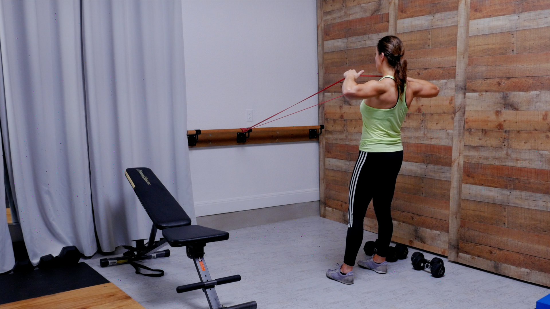 Upper Body and Core: Band + Weights I