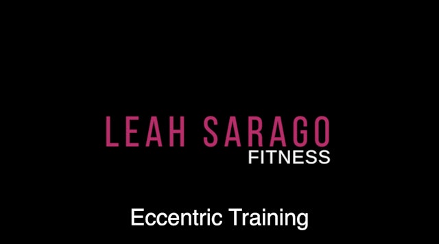 Ask Leah: Eccentric Training