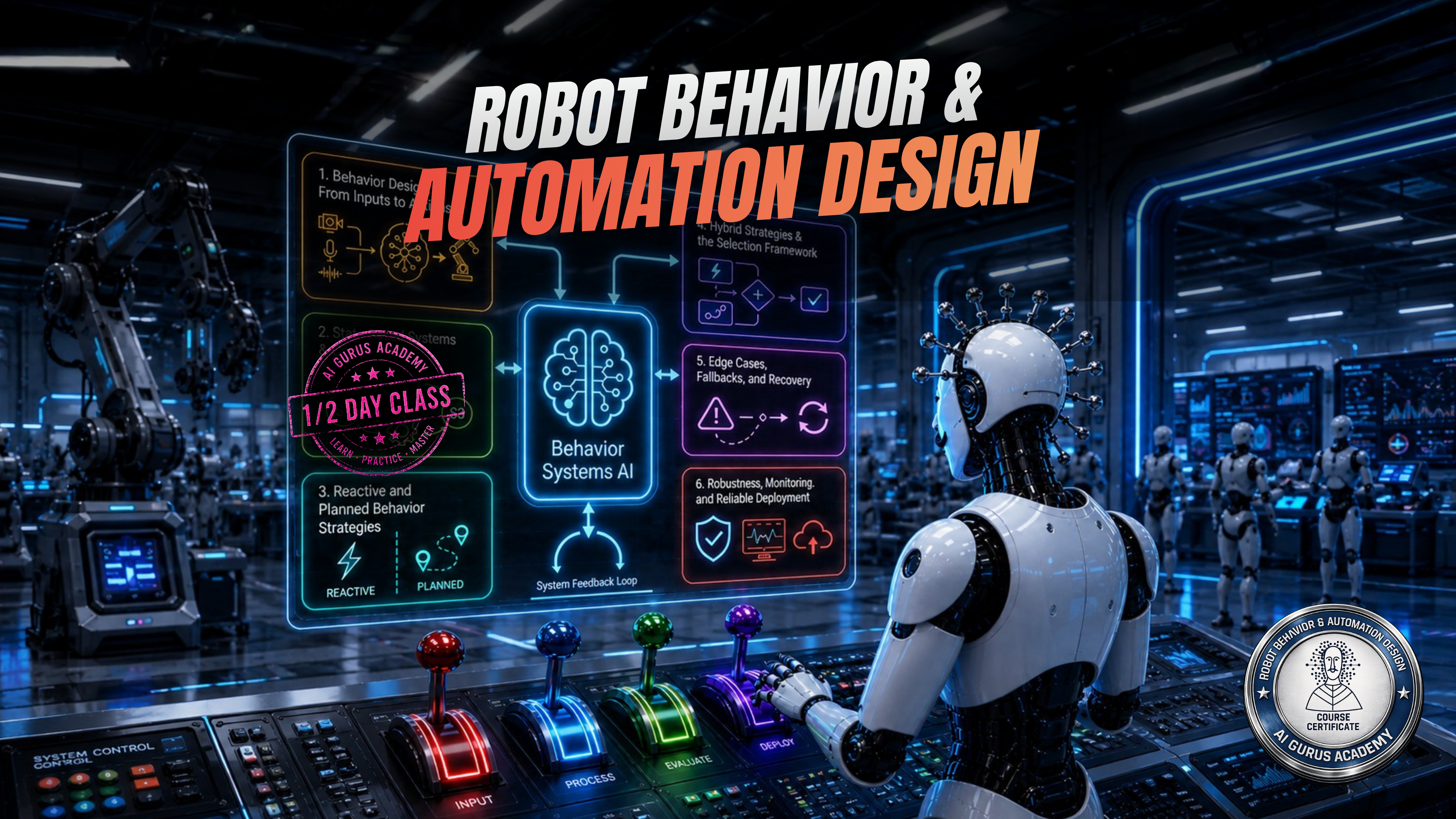 Robot Behavior & Automation Design- Introduction