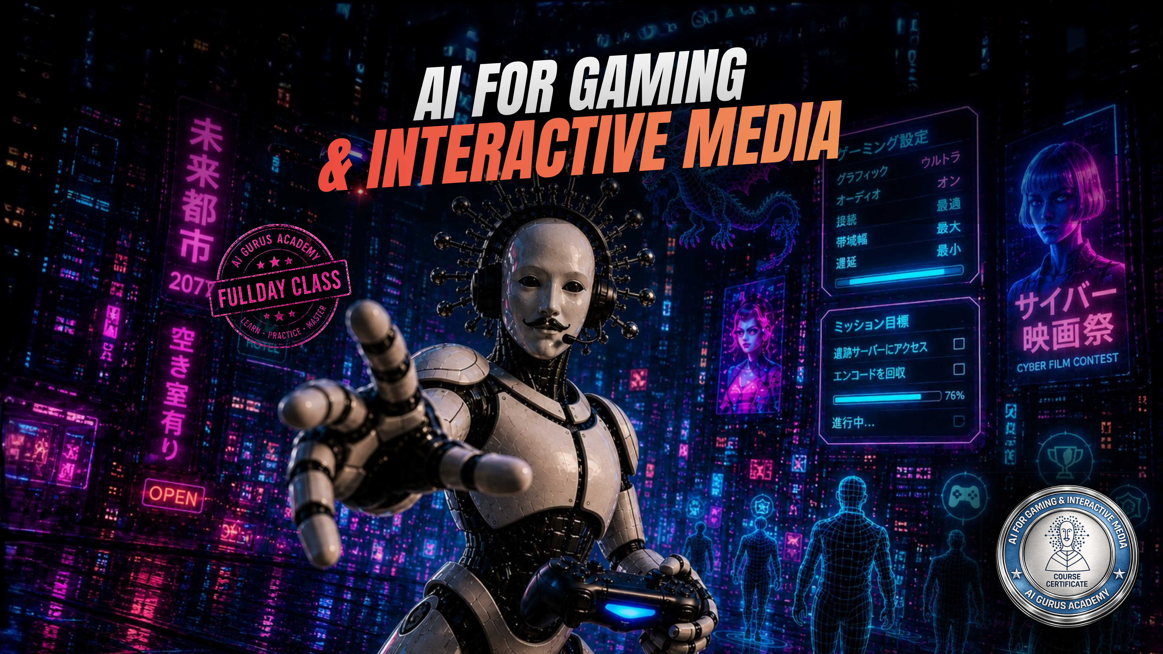 Episode 0: AI for Gaming & Interactive Media- Introduction
