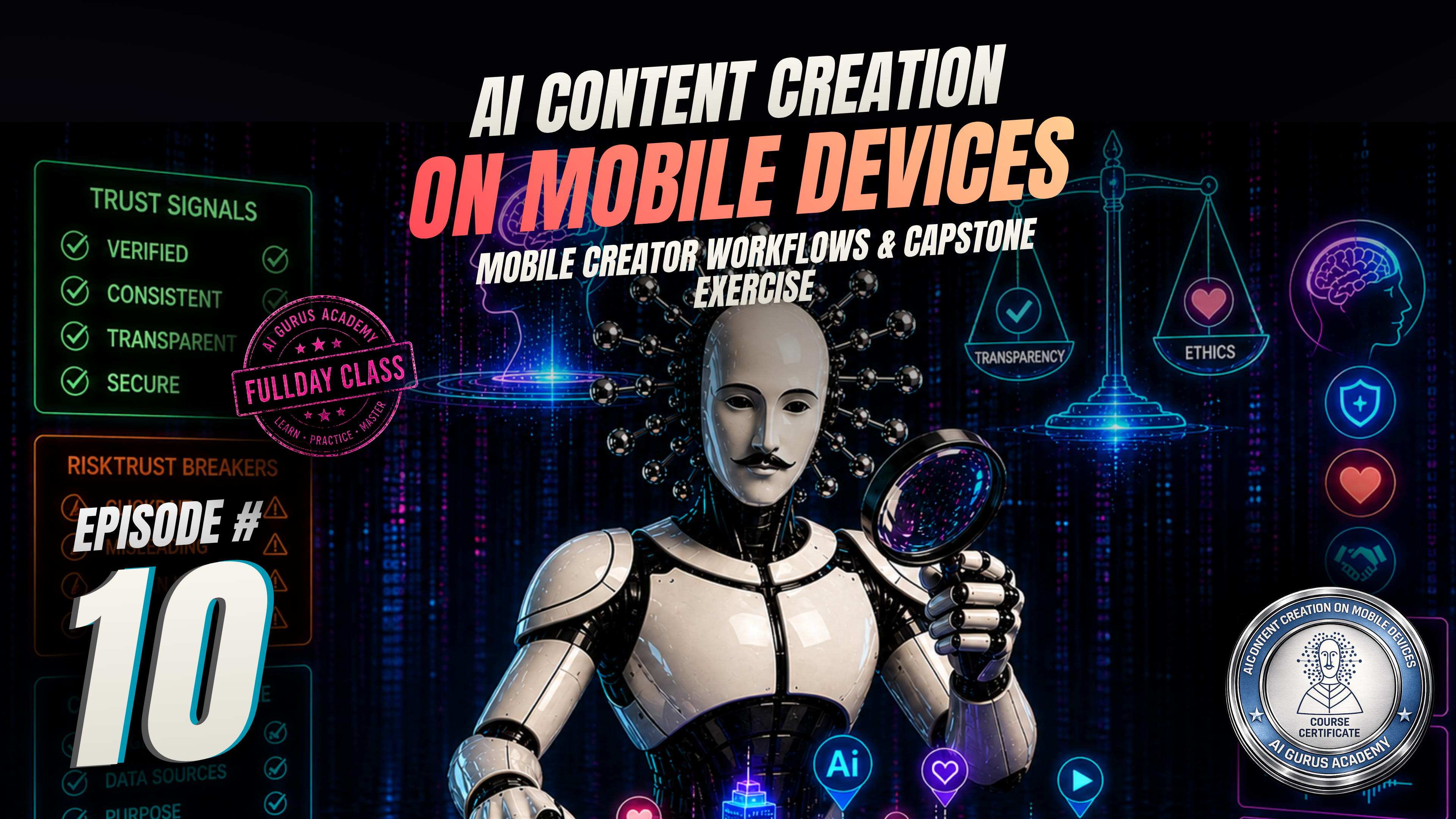 Episode 10: Mobile Creator Workflows & Capstone Exercise