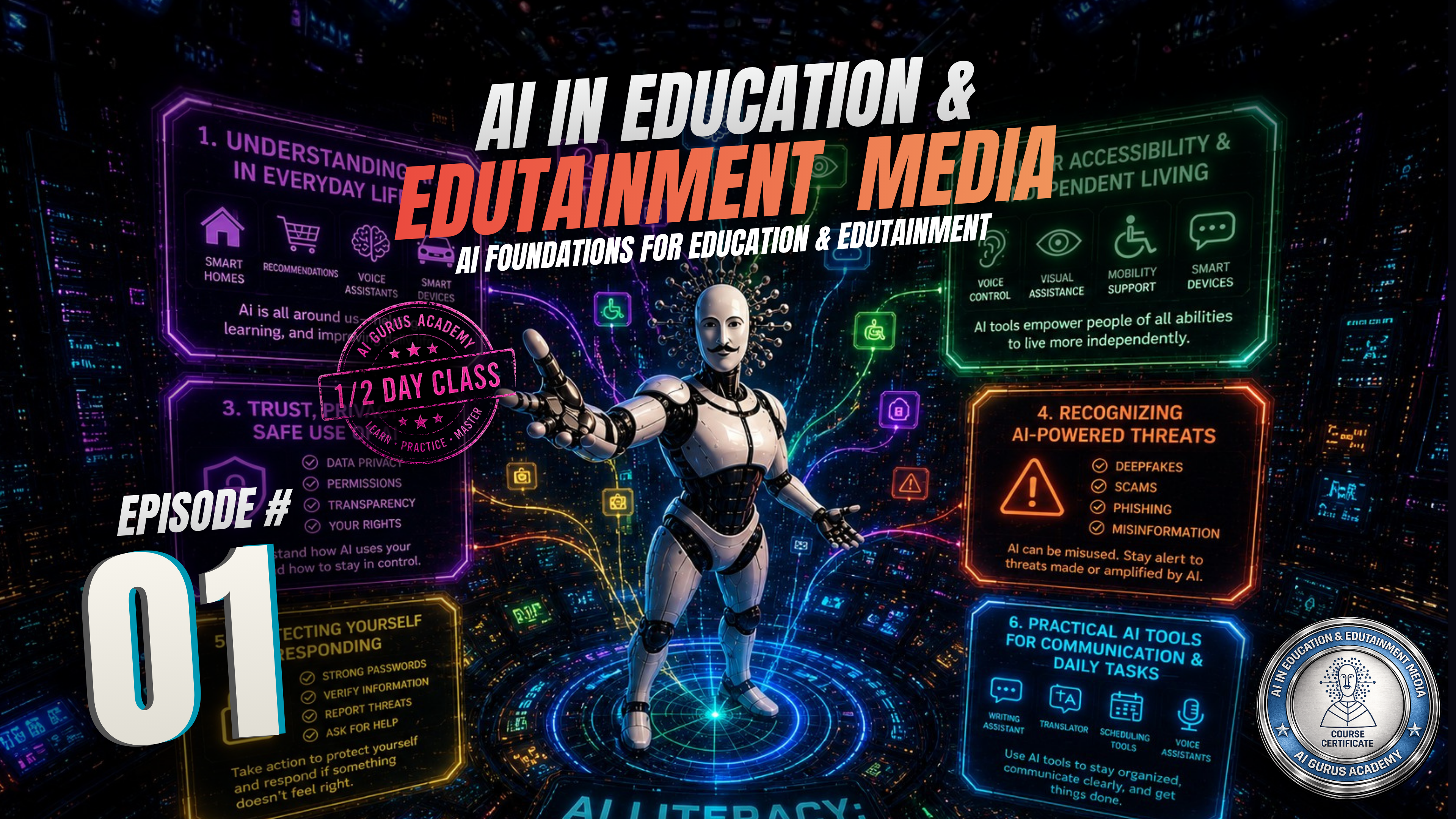 Episode 1: AI Foundations for Education & Edutainment