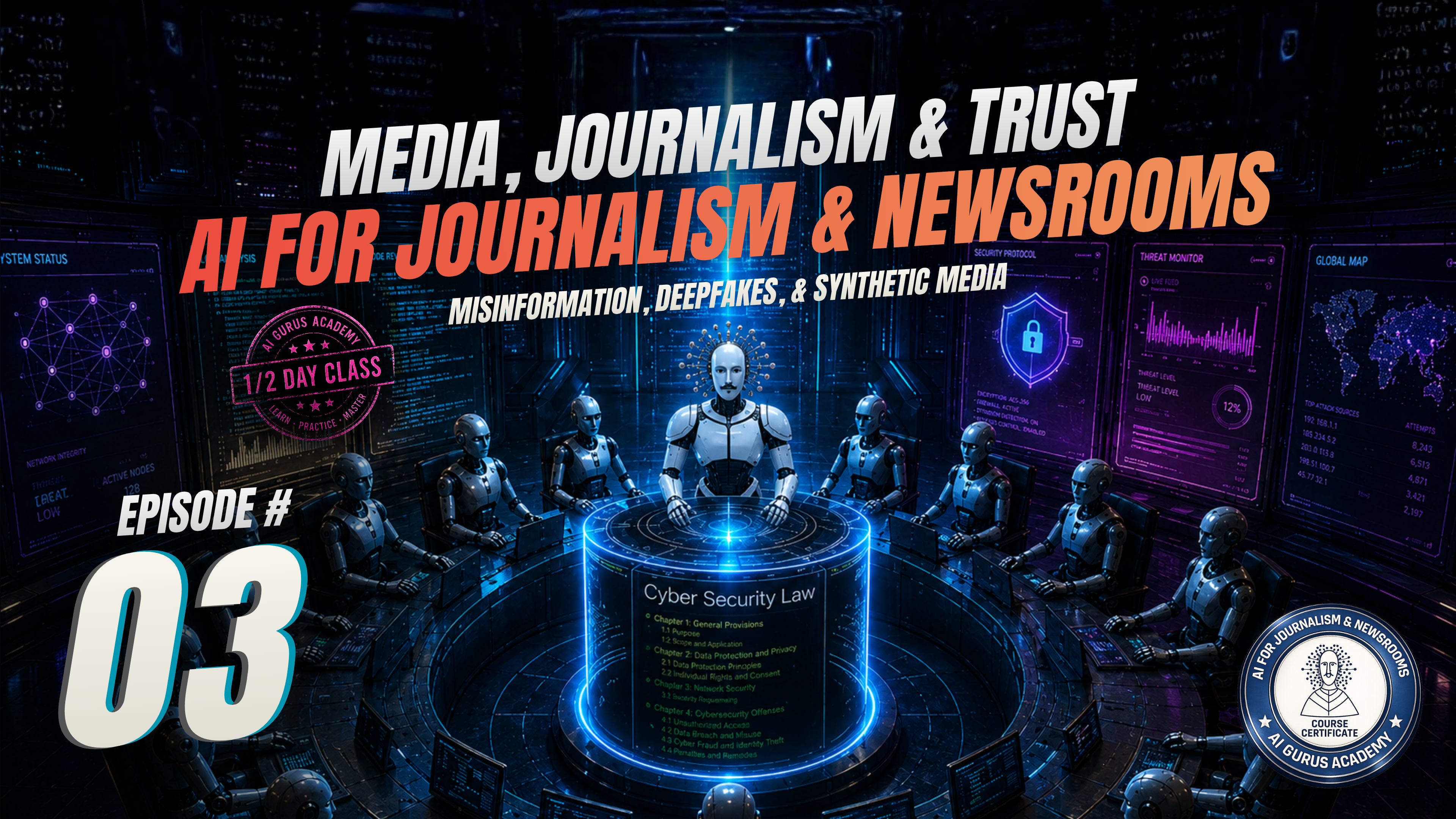 Episode 3: Misinformation, Deepfakes, & Synthetic Media