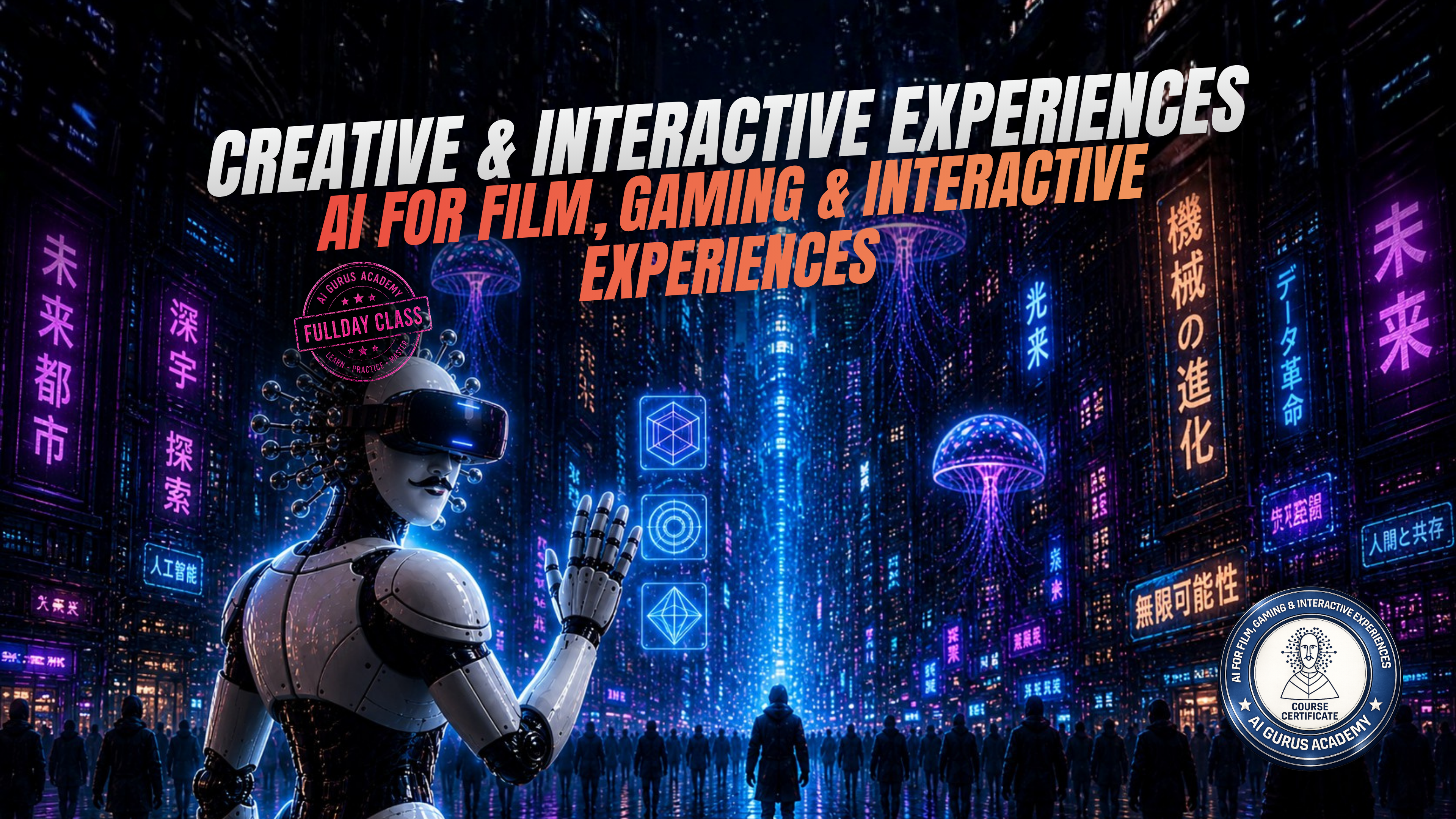 AI for Film, Gaming & Interactive Experiences