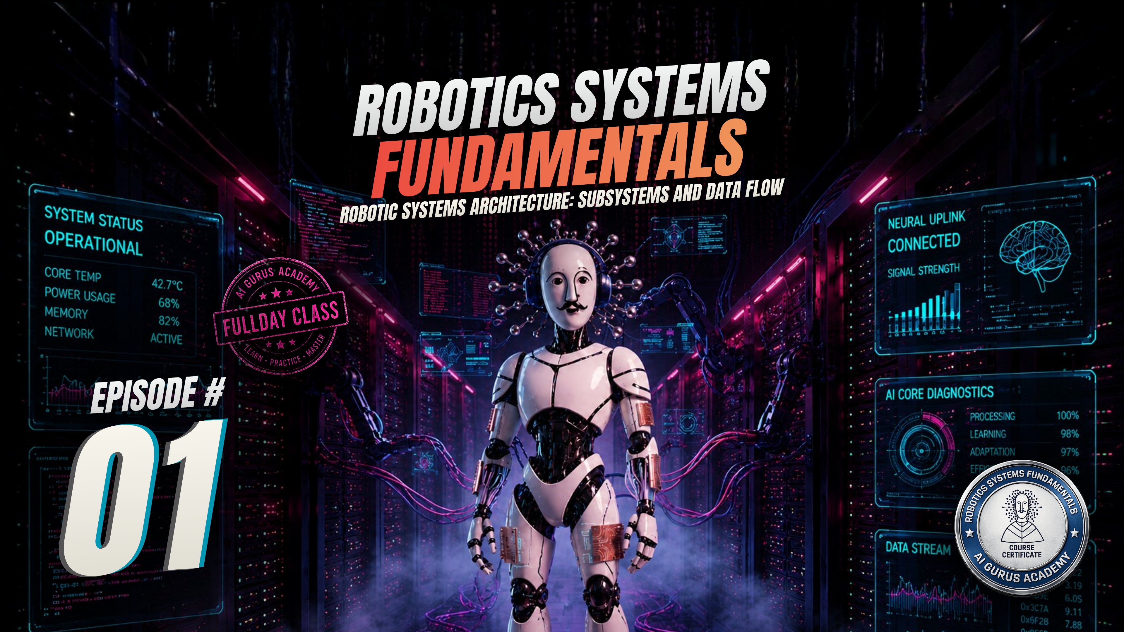 Robotic Systems Architecture: Subsystems and Data Flow