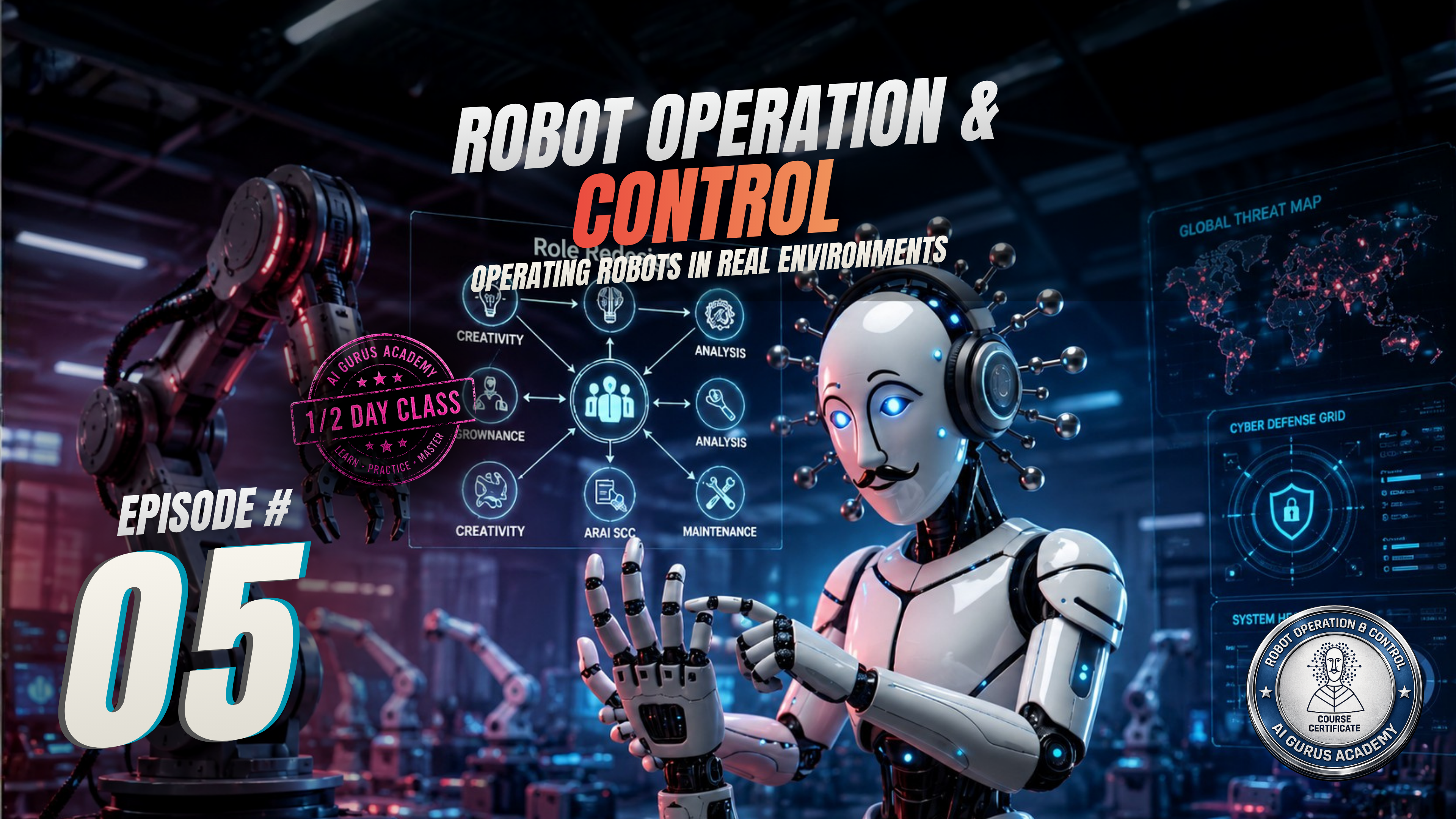 Operating Robots in Real Environments