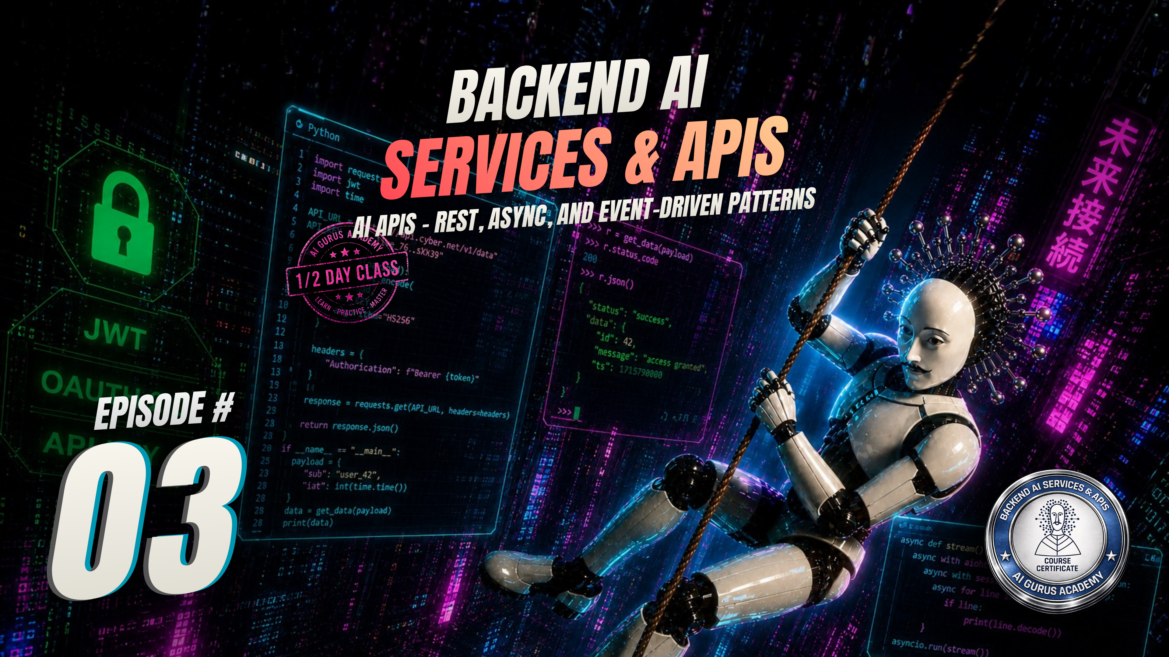 Episode 3: AI APIs - REST, Async, and Event-Driven Patterns