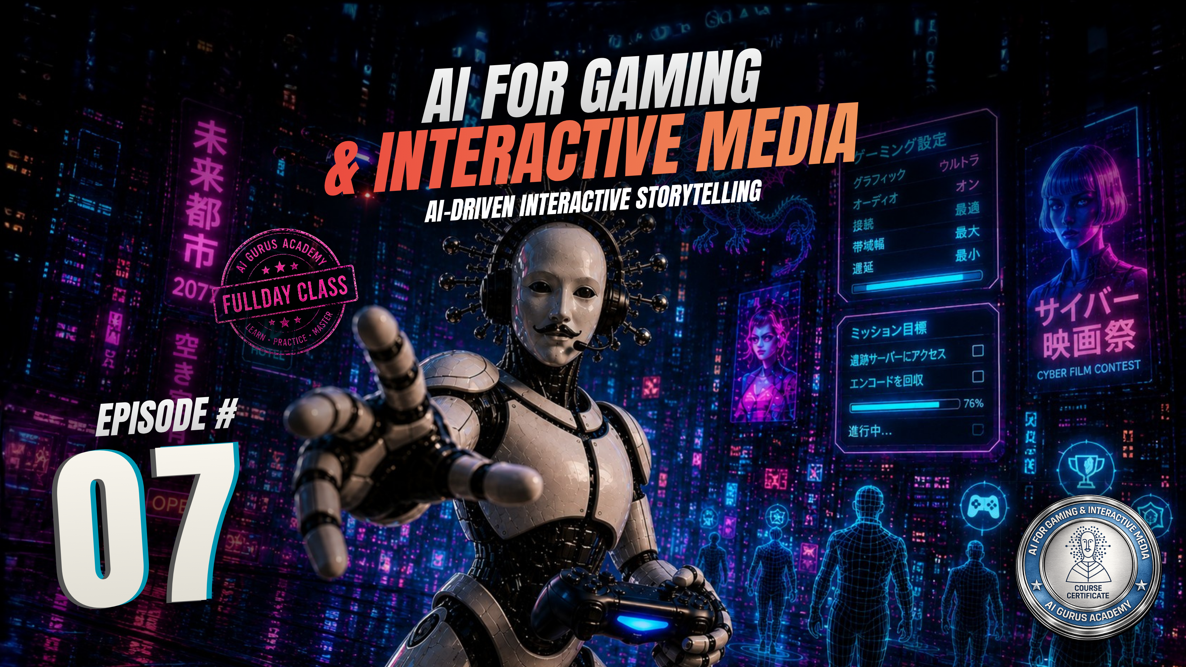 Episode 7: AI-Driven Interactive Storytelling
