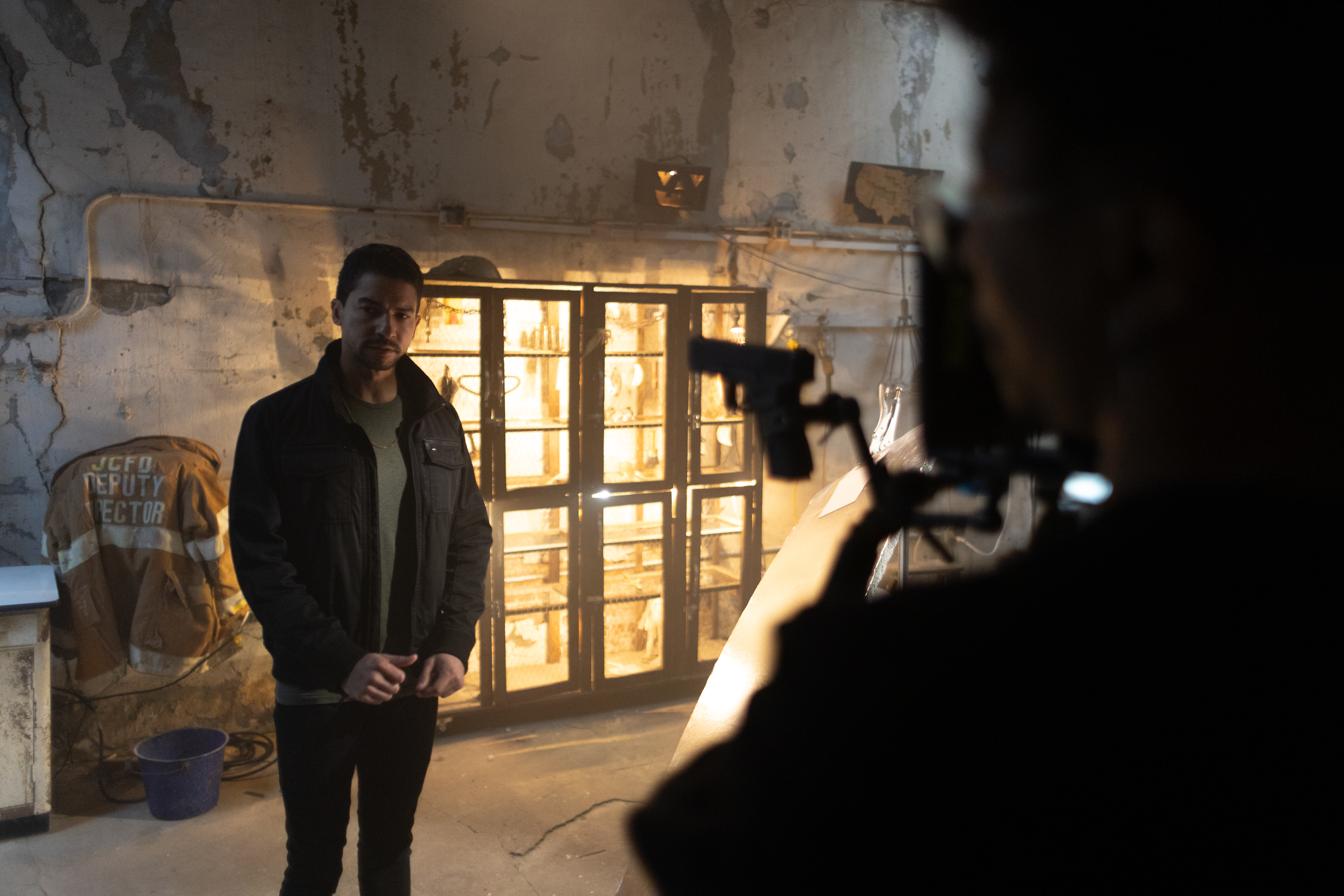 Behind the scenes
