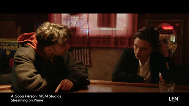 Bar scene on -A Good Person- explained