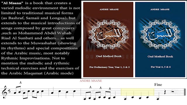 Al Msann Oud Methodology - Level 1 | Chapter 20 | El Alb Ye3cha2 Song 