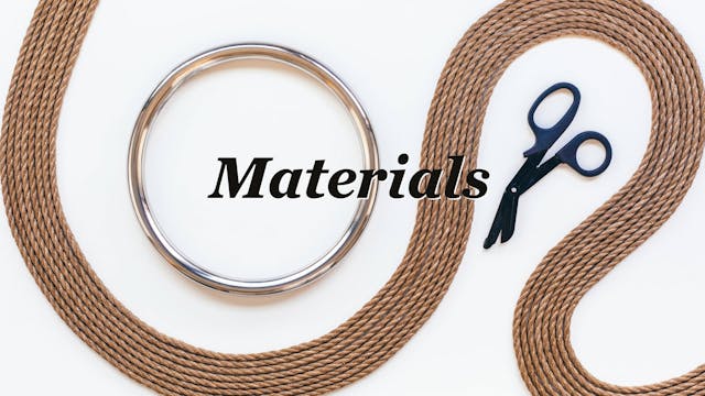 Shibari materials