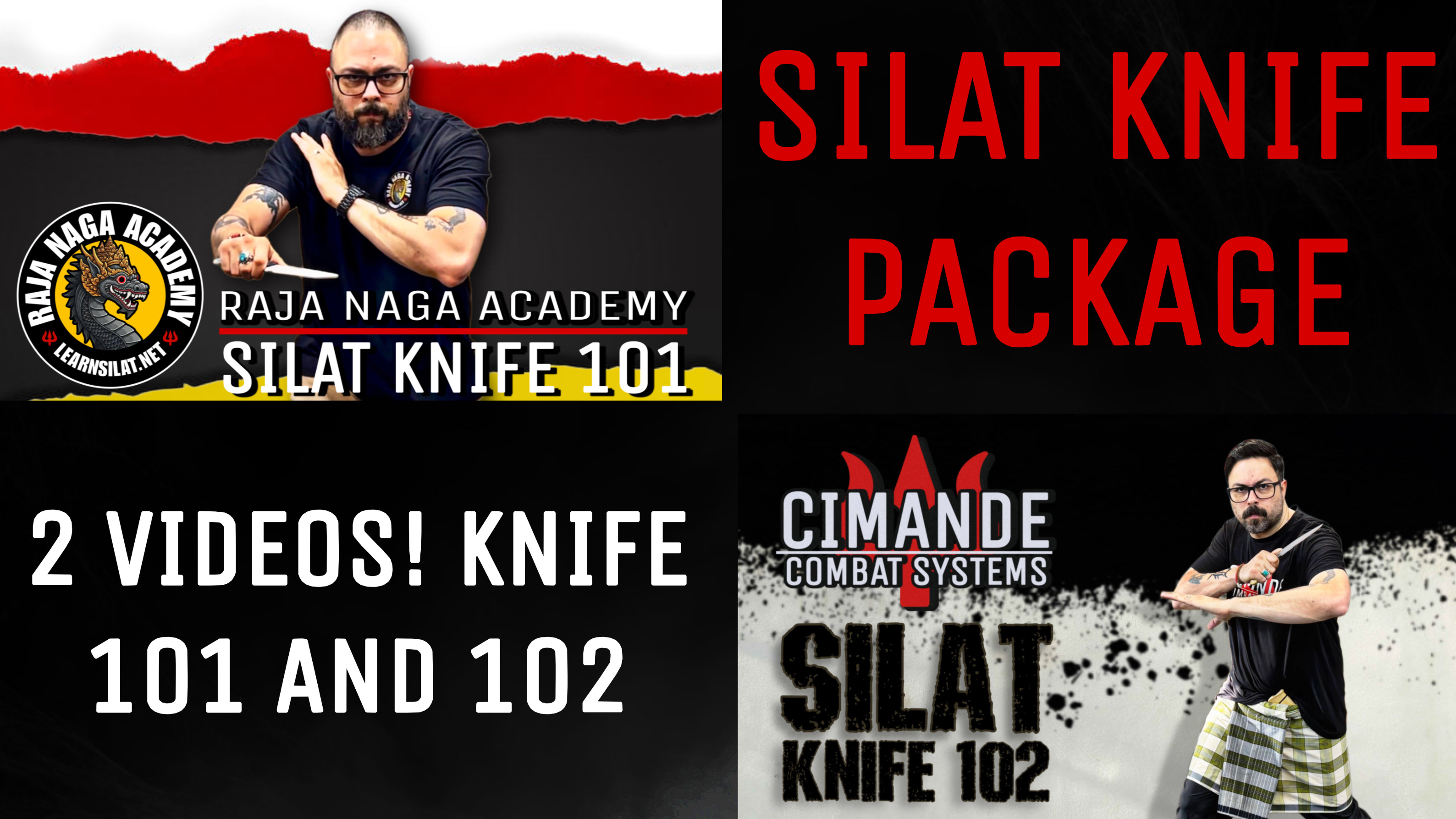 CCS SILAT KNIFE TRAINING PACKAGE