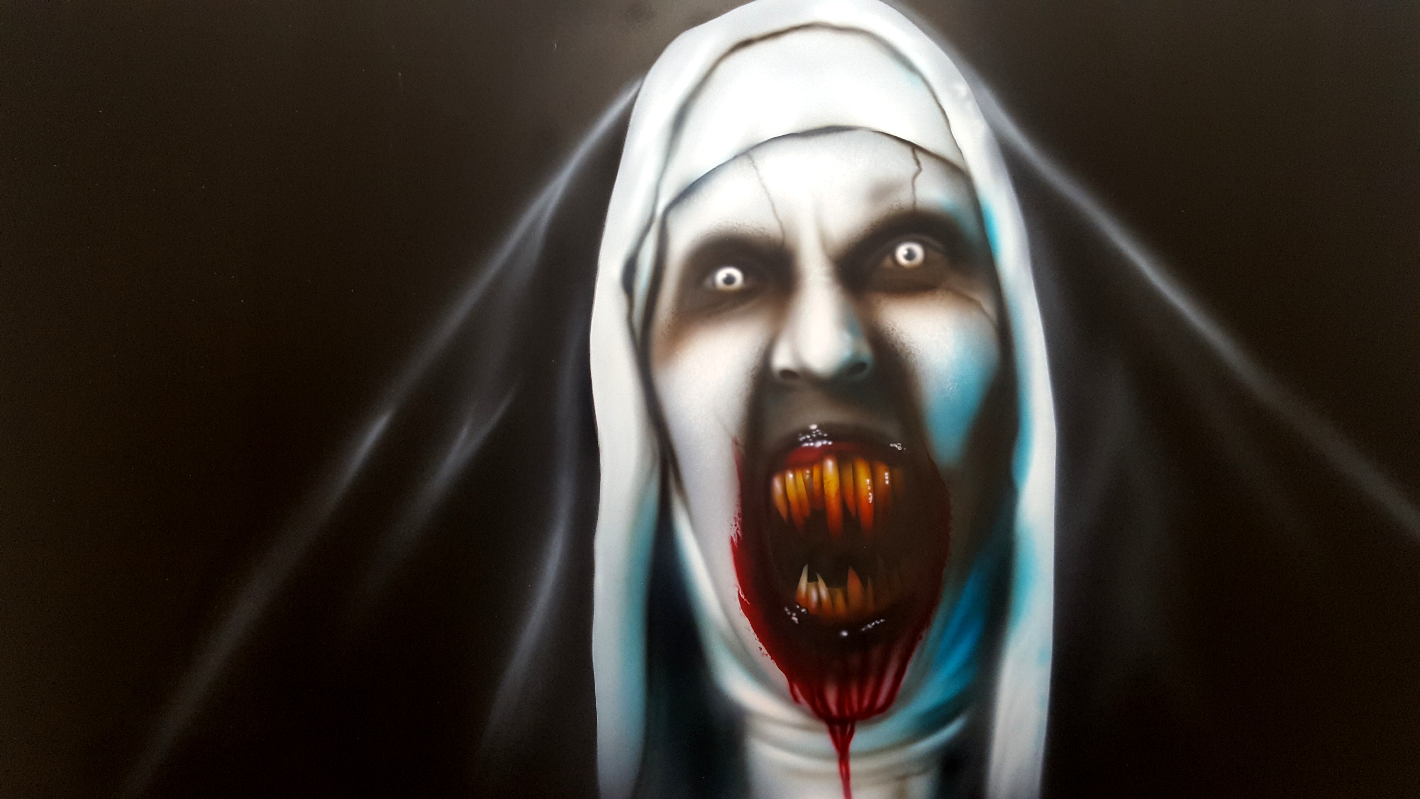 Airbrushing The NUN