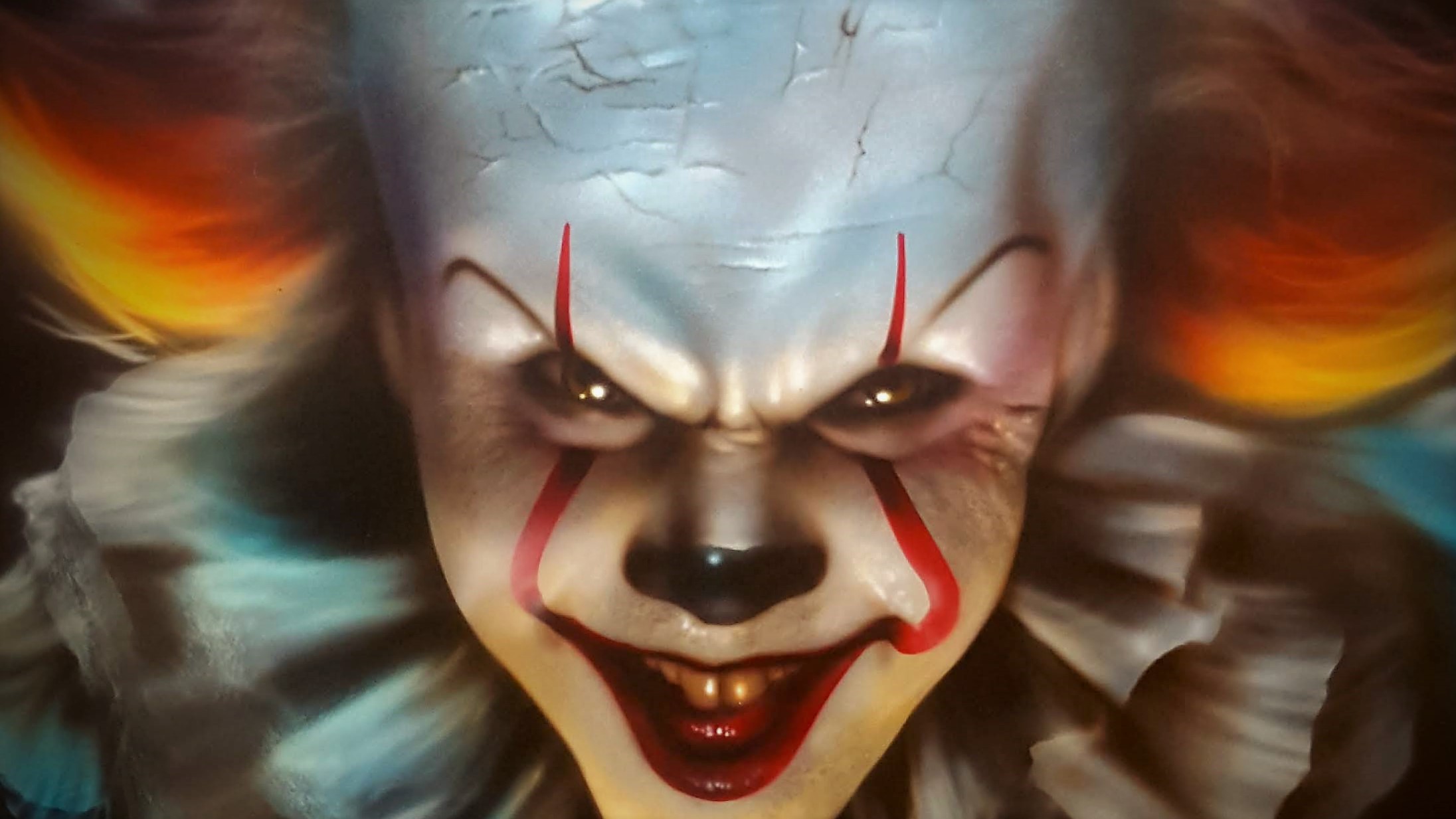 Airbrushing a Kustom Klown