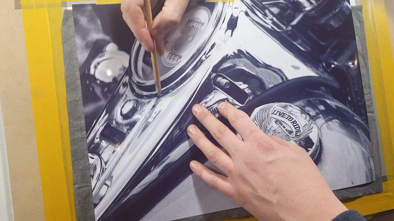 Airbrushing Reflections