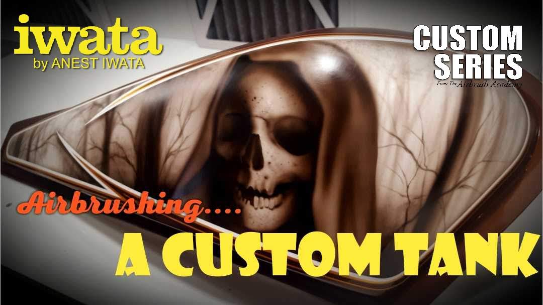 Airbrushing A Custom Tank