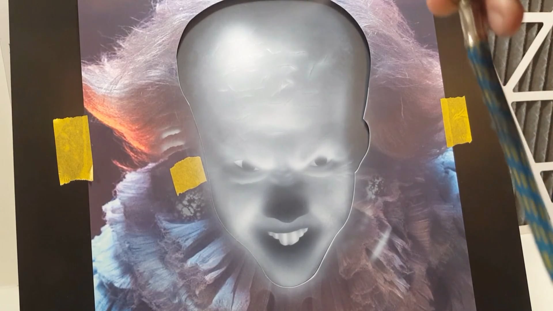 Airbrushing a Custom Clown Part 2