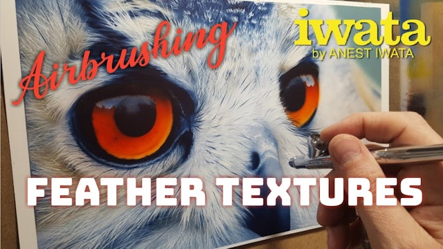 Airbrushing Feather Textures (Part 3)