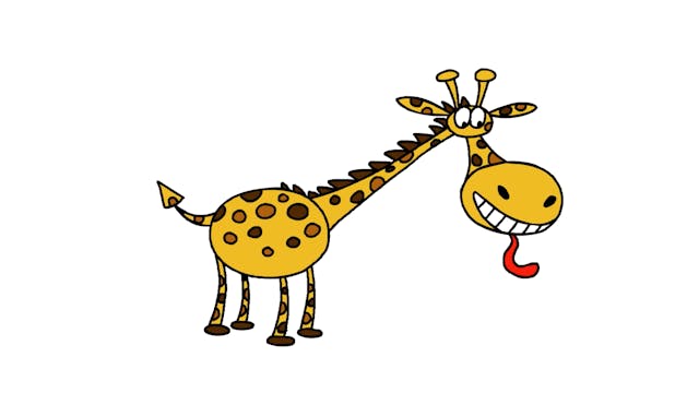 Learn To Draw Minis - Giraffe