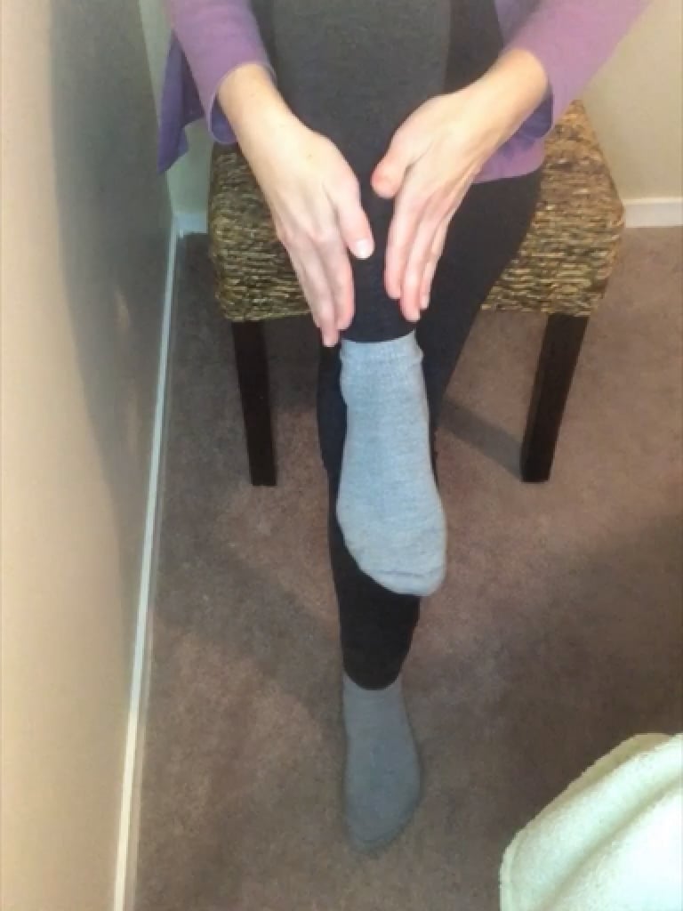 6th video Leg Lymphedema Knee Down Care