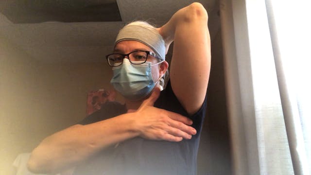 Arm Lymphatic Brushing/Finger Tips-4 minutes