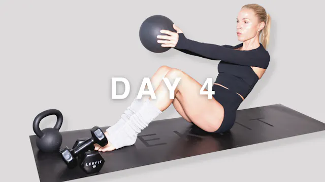 DAY 4: CARDIO X STRENGTH X SCULPT