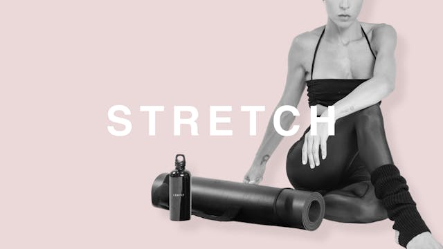 STRETCH | outer glutes + shoulders + ...