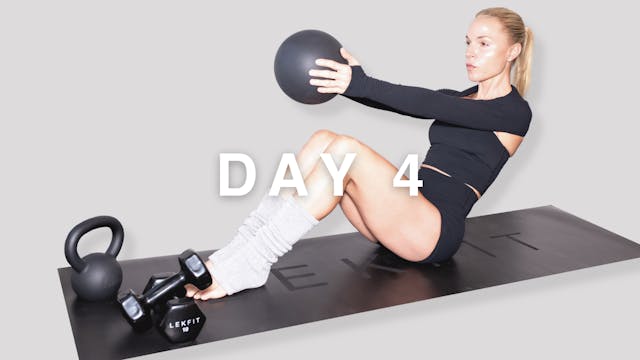 DAY 4: BOUNCE X STRENGTH X SCULPT